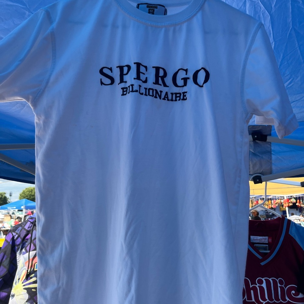 Spergo White T-Shirt